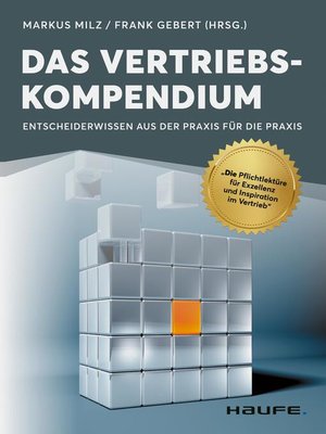 cover image of Das Vertriebskompendium